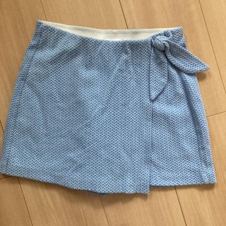 ザラ(ZARA)のZARA リボン付きテクスチャー生地キュロット 10歳用(パンツ/スパッツ)