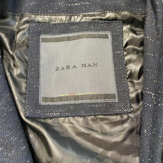 ZARA(ザラ)のZARA フードファージャケット メンズのジャケット/アウター(ダウンジャケット)の商品写真