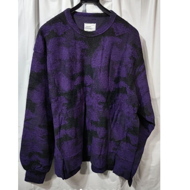 SHAREEF(シャリーフ)の未使用 shareef PILE JQ L/S PULL OVER ¥28600 メンズのトップス(ニット/セーター)の商品写真