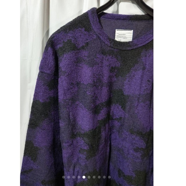 SHAREEF(シャリーフ)の未使用 shareef PILE JQ L/S PULL OVER ¥28600 メンズのトップス(ニット/セーター)の商品写真