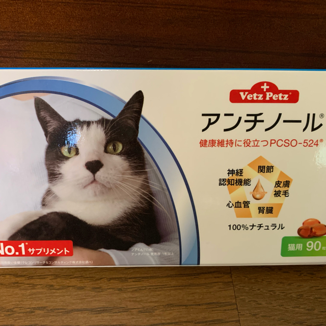 アンチノール猫用90粒1ケース