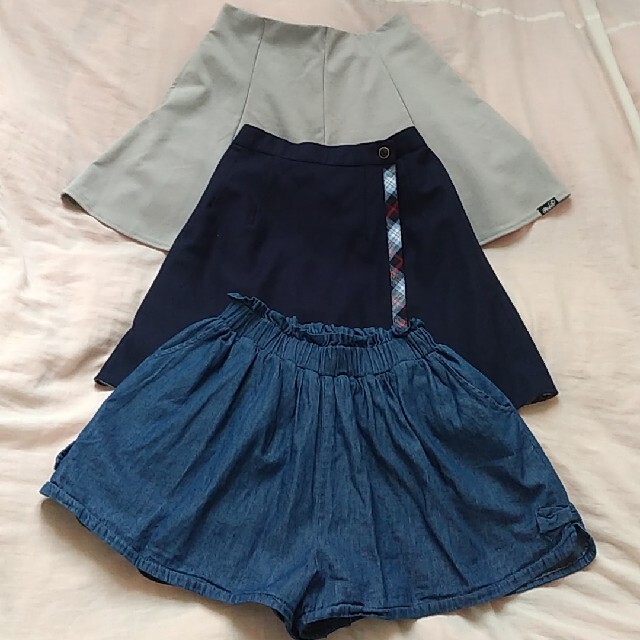 repipi armario(レピピアルマリオ)の女児150から160 キッズ/ベビー/マタニティのキッズ服女の子用(90cm~)(スカート)の商品写真