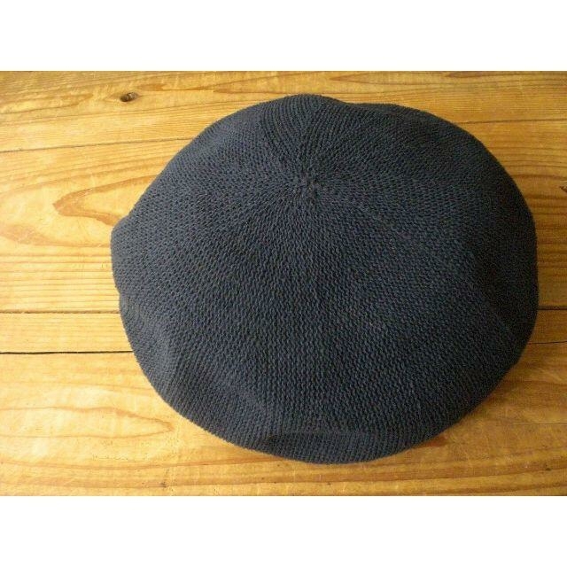 coen(コーエン)のcoen コーエン サマーベレー帽 ネイビー紺色 レディース コットン綿混 中古 レディースの帽子(ハンチング/ベレー帽)の商品写真