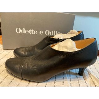 オデットエオディール(Odette e Odile)のOdette e Odileレザーショートブーツ(ブーツ)