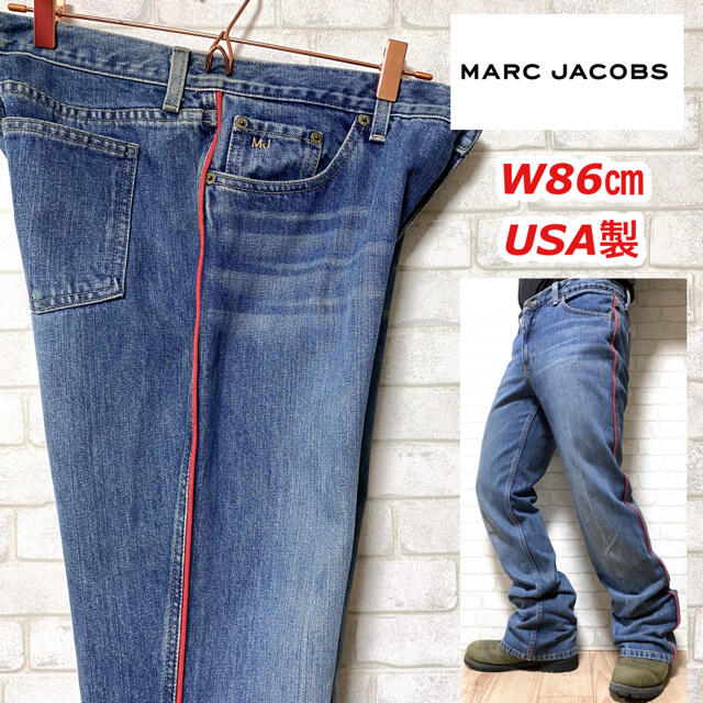 MARC JACOBS(マークジェイコブス)のMARC JACOBS マークジェイコブス ブーツカット USA製 デニムパンツ メンズのパンツ(デニム/ジーンズ)の商品写真