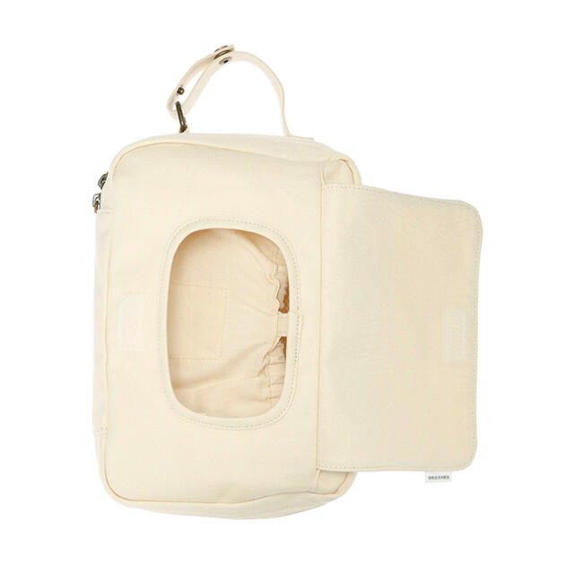 ALEXIA STAM(アリシアスタン)のアリシアスタン オムツポーチ Logo Diaper Pouch Ivory キッズ/ベビー/マタニティのおむつ/トイレ用品(ベビーおむつバッグ)の商品写真