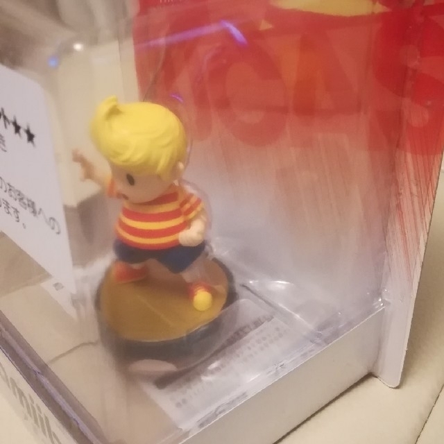 任天堂(ニンテンドウ)のamiibo アミーボ　リュカ(ケースつき) エンタメ/ホビーのフィギュア(ゲームキャラクター)の商品写真