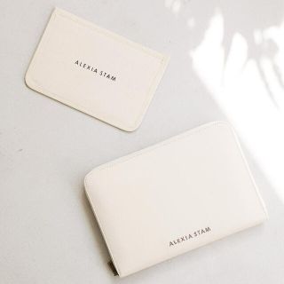 アリシアスタン(ALEXIA STAM)のアリシアスタン Logo Multi Case Ivory 母子手帳ケース(母子手帳ケース)