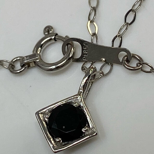 pt900 プラチナ 天然ブラックダイヤモンド 0.32ct ペンダント | www.ofa.sg
