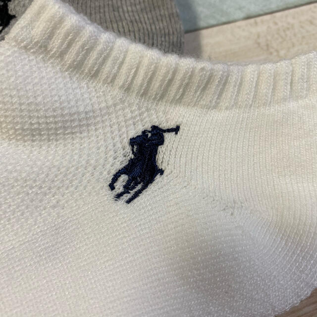 POLO RALPH LAUREN(ポロラルフローレン)の正規品 ポロラルフローレン レディース ソックス  3足3色セット レディースのレッグウェア(ソックス)の商品写真