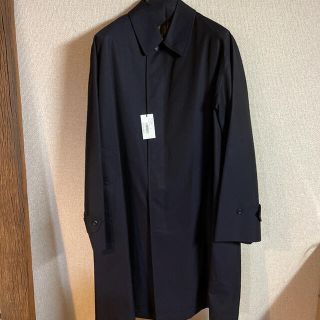 コモリ(COMOLI)の新品未使用anatomica single ragran coat 1 ネイビー(ステンカラーコート)