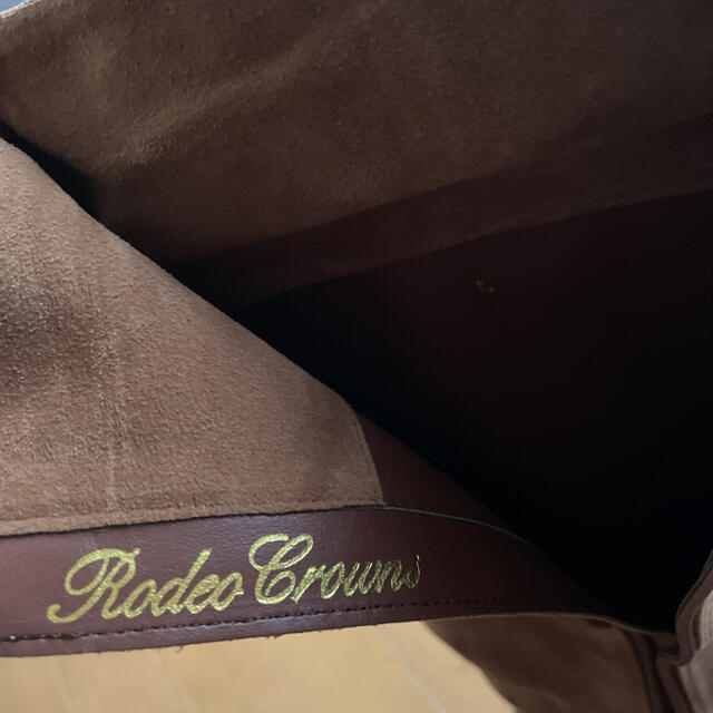 RODEO CROWNS(ロデオクラウンズ)の新品　美品　ロングブーツ　ロデオ L レディースの靴/シューズ(ブーツ)の商品写真