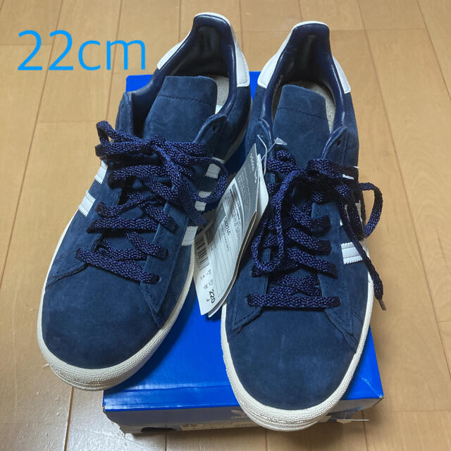 adidas アディダス スニーカー　キャンパス　22cm