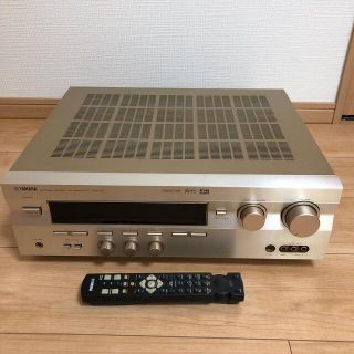 ヤマハ(ヤマハ)のYAMAHA DSP-A5 オーディオアンプ　リモコン付属(アンプ)