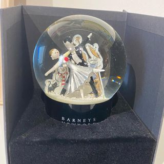 バーニーズニューヨーク(BARNEYS NEW YORK)のバーニーズニューヨーククリスマススノードーム非売品BARNEYSNEWYORK(置物)