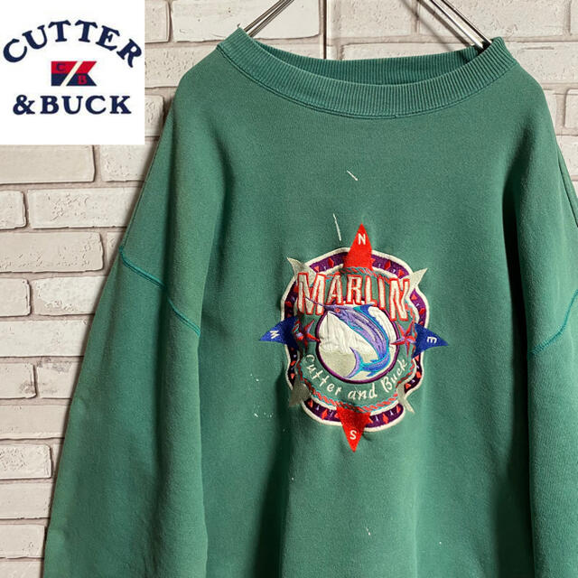 CUTTER & BUCK - 90s 古着 カッターアンドバック 刺繍 USA製 ビッグ