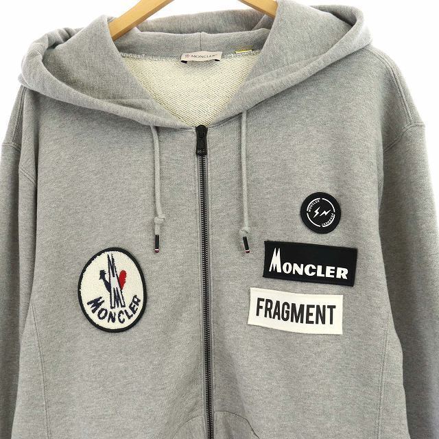 MONCLER モンクレール グレーパーカー L