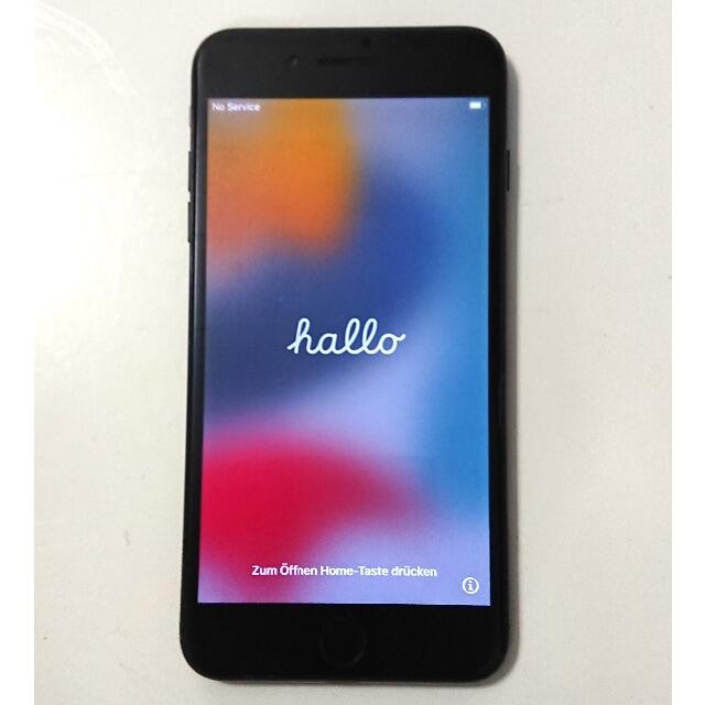 iPhone - 0690 SIMロック解除済 iPhone 7 Plus 128GB ブラック