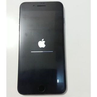 0690 SIMロック解除済 iPhone 7 Plus 128GB ブラックスマートフォン