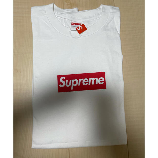 Supreme Box Logo L/S Tee ホワイト