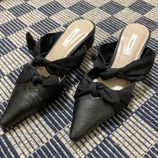 ameri vintage MIA RIBBON MULE Mサイズ