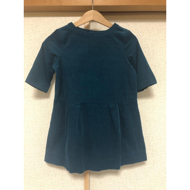 Bonpoint(ボンポワン)のボンポワン コーデュロイ ワンピース 6ans キッズ/ベビー/マタニティのキッズ服女の子用(90cm~)(ワンピース)の商品写真