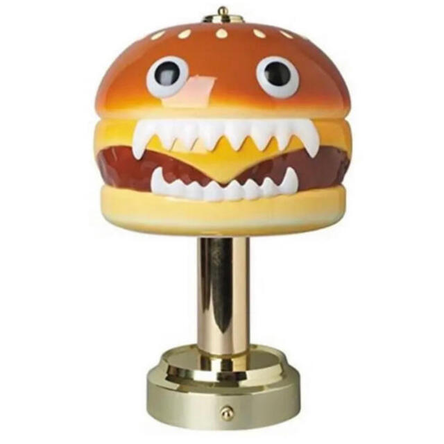 MEDICOM TOY(メディコムトイ)のUNDERCOVER HAMBURGER LAMP インテリア/住まい/日用品のライト/照明/LED(テーブルスタンド)の商品写真