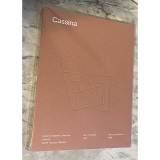 カッシーナ(Cassina)の【非売品】カッシーナ　ノートブック　ピンク　ノベルティ(ノート/メモ帳/ふせん)