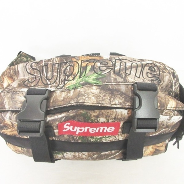 Supreme waist bag real tree camボックスロゴ