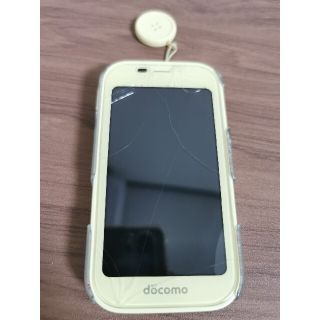 エヌティティドコモ(NTTdocomo)のたかしー様専用☆画面割☆ケース付☆docomoキッズケータイ SH-03M(携帯電話本体)