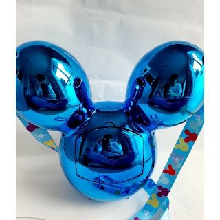 【セール価格】米ディズニー ミッキー バルーンポップコーンバケット メタリック