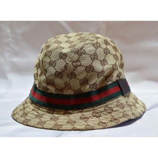 グッチ(Gucci)のnanami様！Gucci グッチ GG柄 XL 帽子 中古(ハット)