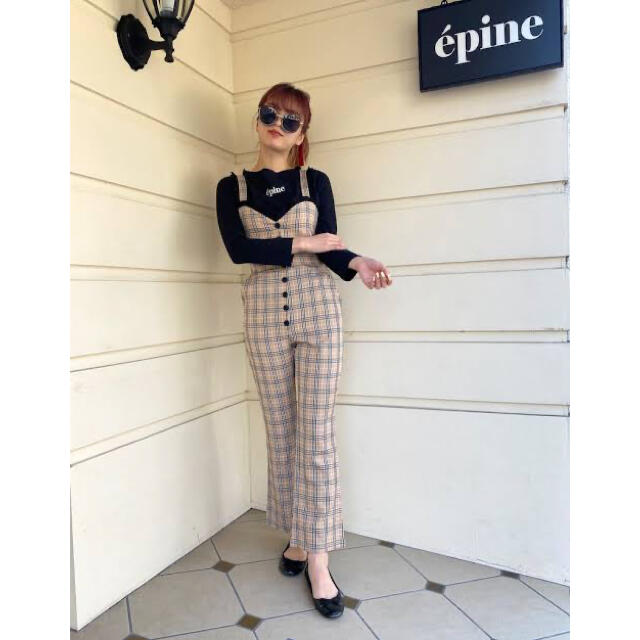新品】epine ❤︎ チェックフリルロンパースの通販 by R's shop|ラクマ 新品】epine ❤︎ チェックフリルロンパースの通販 by R's shop|ラクマ
