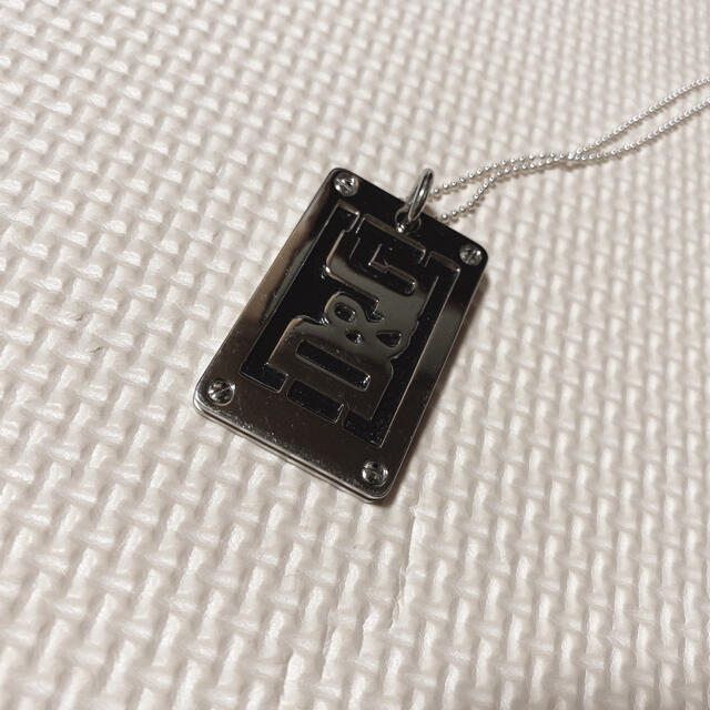 値下げ中!D&G ドルガバ チェーン ネックレス プレート