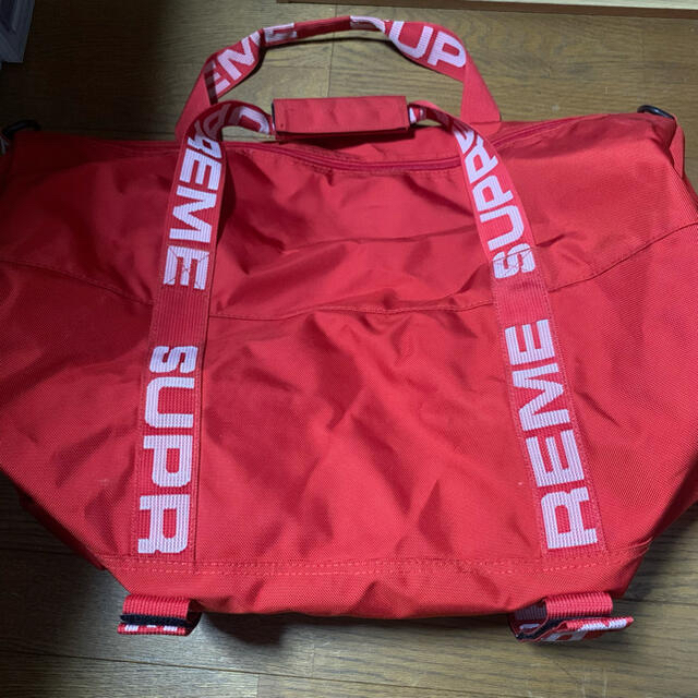 Supreme - 【Supreme】duffle bag 18SS RED Boston bagの通販 by AMB ...