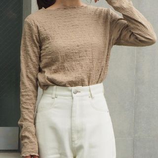 でこぼこ ボートネック トップス | fpac.com.br