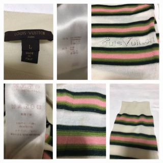 LOUIS VUITTON - 本物 コレクションモデル ルイヴィトン カシミヤ混 七