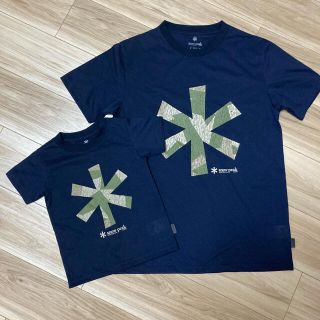 スノーピーク(Snow Peak)のスノーピークsnowpeak　親子ペア　Tシャツセット(Tシャツ/カットソー)