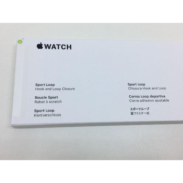 Apple Watch(アップルウォッチ)の未開封品 apple watch純正品バンド スポーツルー　apple正規品 スマホ/家電/カメラのスマートフォン/携帯電話(その他)の商品写真
