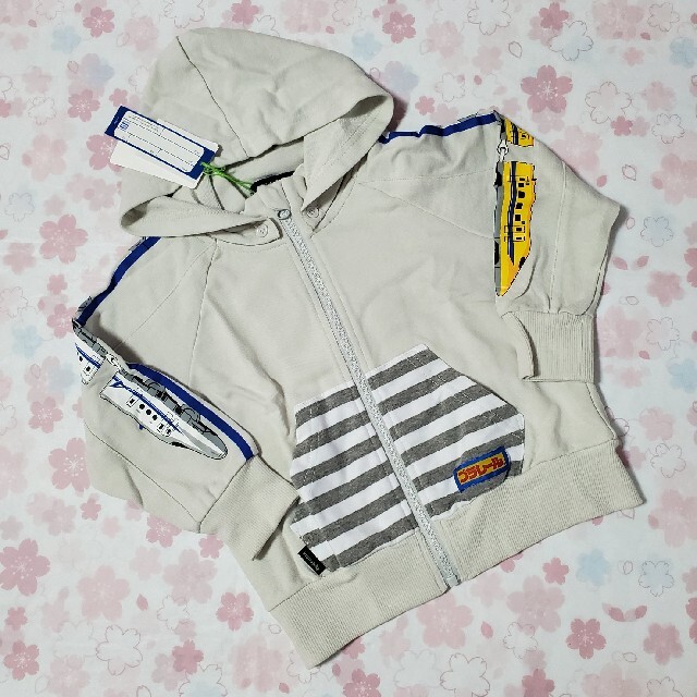 kladskap(クレードスコープ)のクレードスコープ☆新幹線パーカー キッズ/ベビー/マタニティのキッズ服男の子用(90cm~)(ジャケット/上着)の商品写真