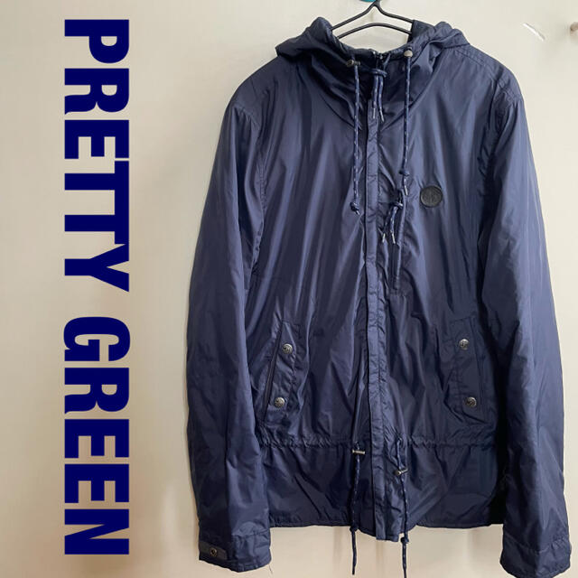 Pretty Green  マウンテンパーカー ネイビー　サイズ2