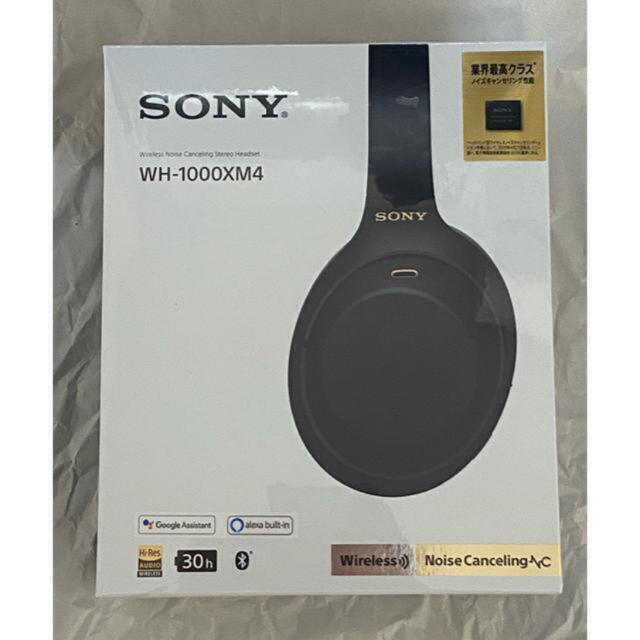 ソニー WH-1000XM4 ワイヤレスイヤホン ブラック-
