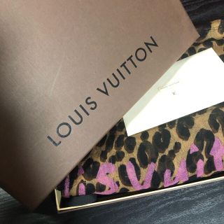 ルイヴィトン(LOUIS VUITTON)のルイヴィトン エトール・レオパード ストール(マフラー/ストール)