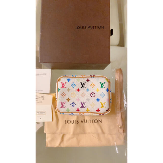 豪奢な LOUIS VUITTON - ルイヴィトン マルチカラー ポーチ ポーチ