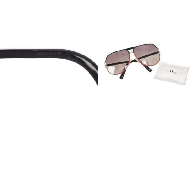 5%OFF 極美品 Dior ディオール サングラス M5KPF ツートンカラー