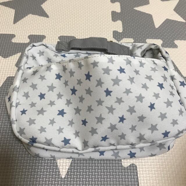 ニトリ(ニトリ)のおむつポーチ　スター キッズ/ベビー/マタニティのおむつ/トイレ用品(ベビーおむつバッグ)の商品写真