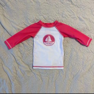 プチバトー(PETIT BATEAU)のプチバトー　水着 ラッシュガード　12M(水着)