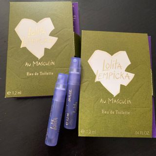 ロリータレンピカ(LOLITA LEMPICKA)のロリータレンピカオーマスキュラン1.2ml×２個(香水(男性用))