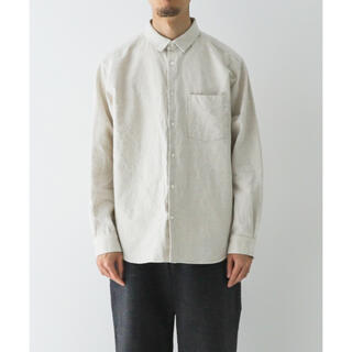 ネストローブ(nest Robe)のconfect コットンリネン オックスフォード レギュラーカラーシャツ(シャツ)