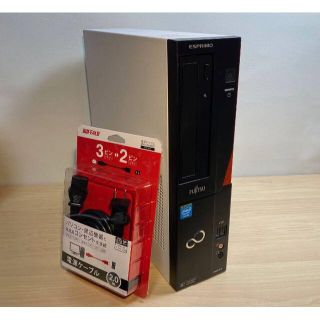 フジツウ(富士通)の【中古】富士通　Esprimo　D552/HW　G1820/8GB/240GB(デスクトップ型PC)